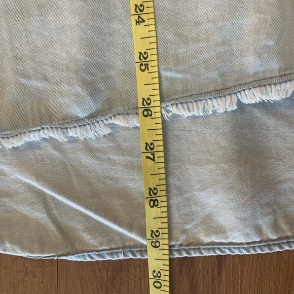 Anthropologie Amadi Chambray Tunic V-Neck Top - Picture 6 of 8